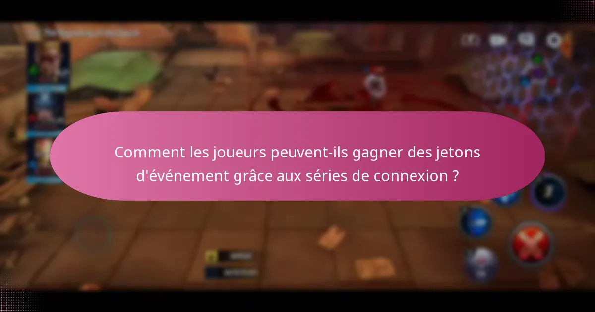 Quels objets exclusifs les joueurs peuvent-ils gagner grâce aux séries de connexion ?