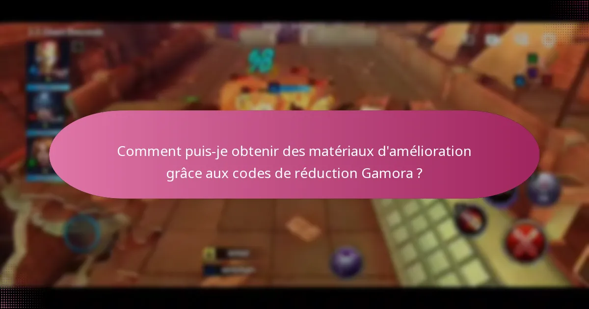 Quelles récompenses exclusives puis-je gagner avec les codes de réduction Gamora ?