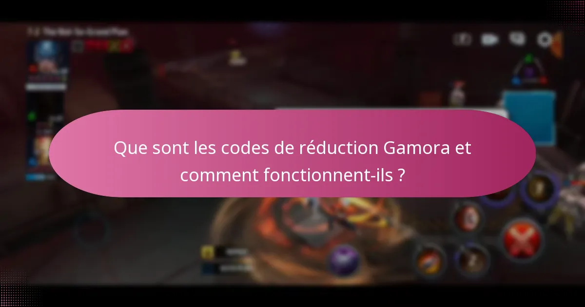 Quelles promotions saisonnières sont proposées pour Gamora ?