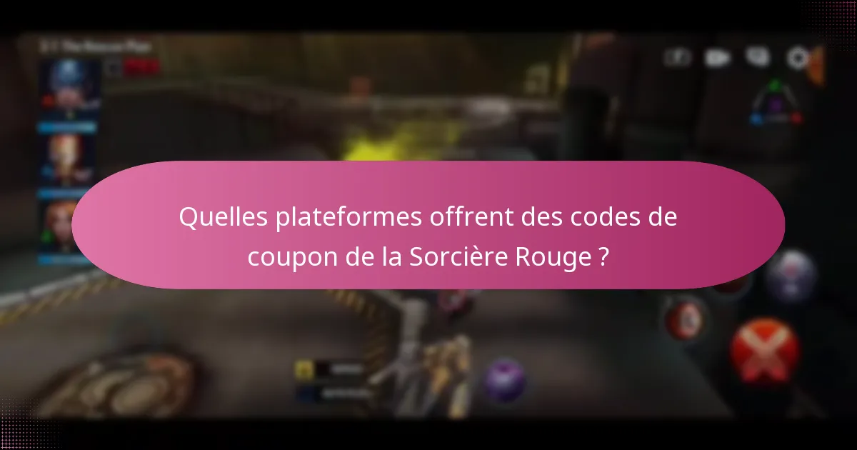 Quels matériaux d’amélioration peuvent être obtenus en utilisant les codes de coupon de la Sorcière Rouge ?