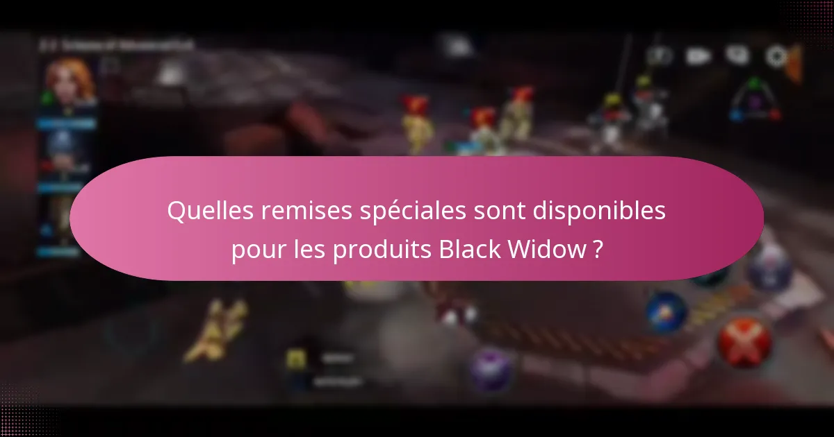 Comment puis-je gagner des jetons d’événement liés à Black Widow ?