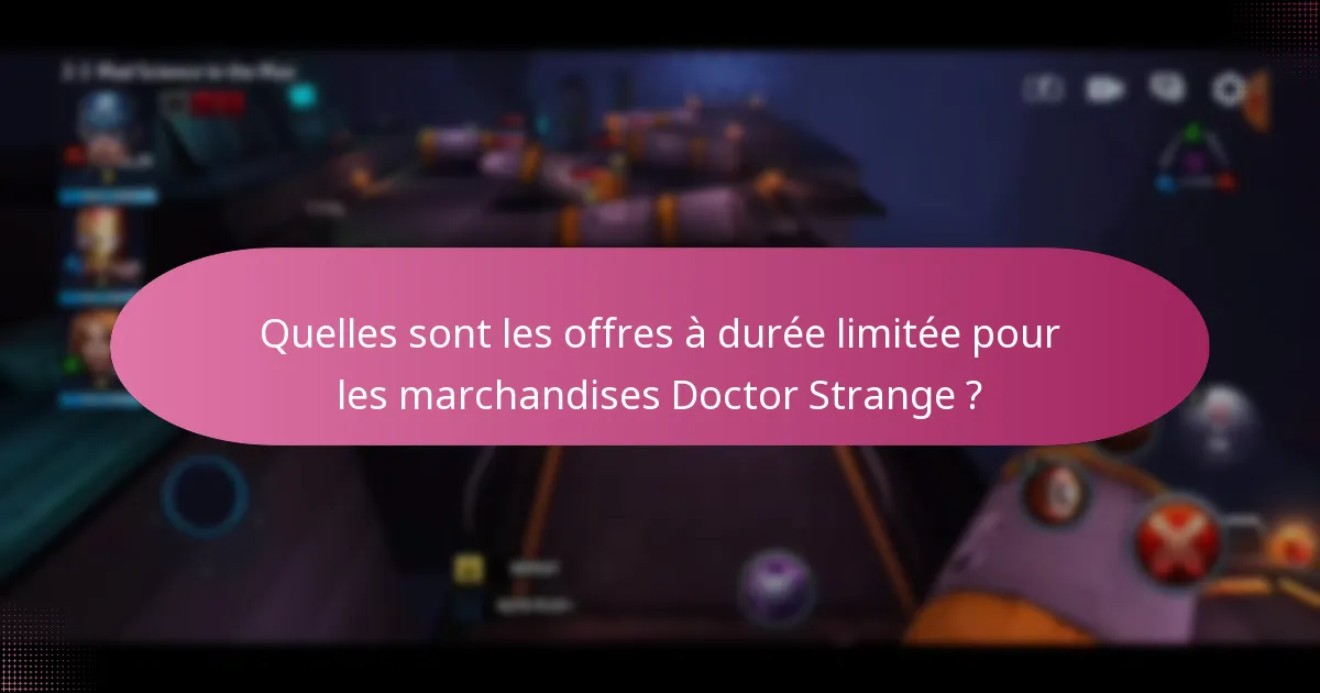 Quels articles premium sont disponibles pour Doctor Strange ?
